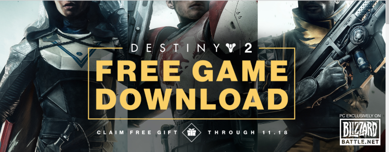 أحصل على لعبة Destiny 2 بشكل مجاني كليا و قانوني للحاسوب لفترة محدودة