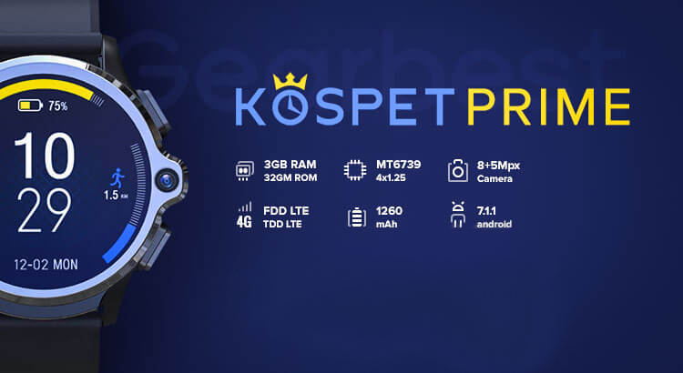 الساعة الذكية KOSPET Prime ... أفضل ساعة ذكية ستحصل عليها في حياتك ! الساعة الذكية KOSPET Prime ... أفضل ساعة ذكية ستحصل عليها في حياتك !