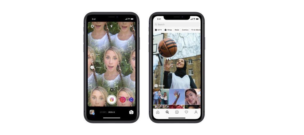 خدمة Reels المنافسة لـ TikTok متاحة الآن في انستقرام
