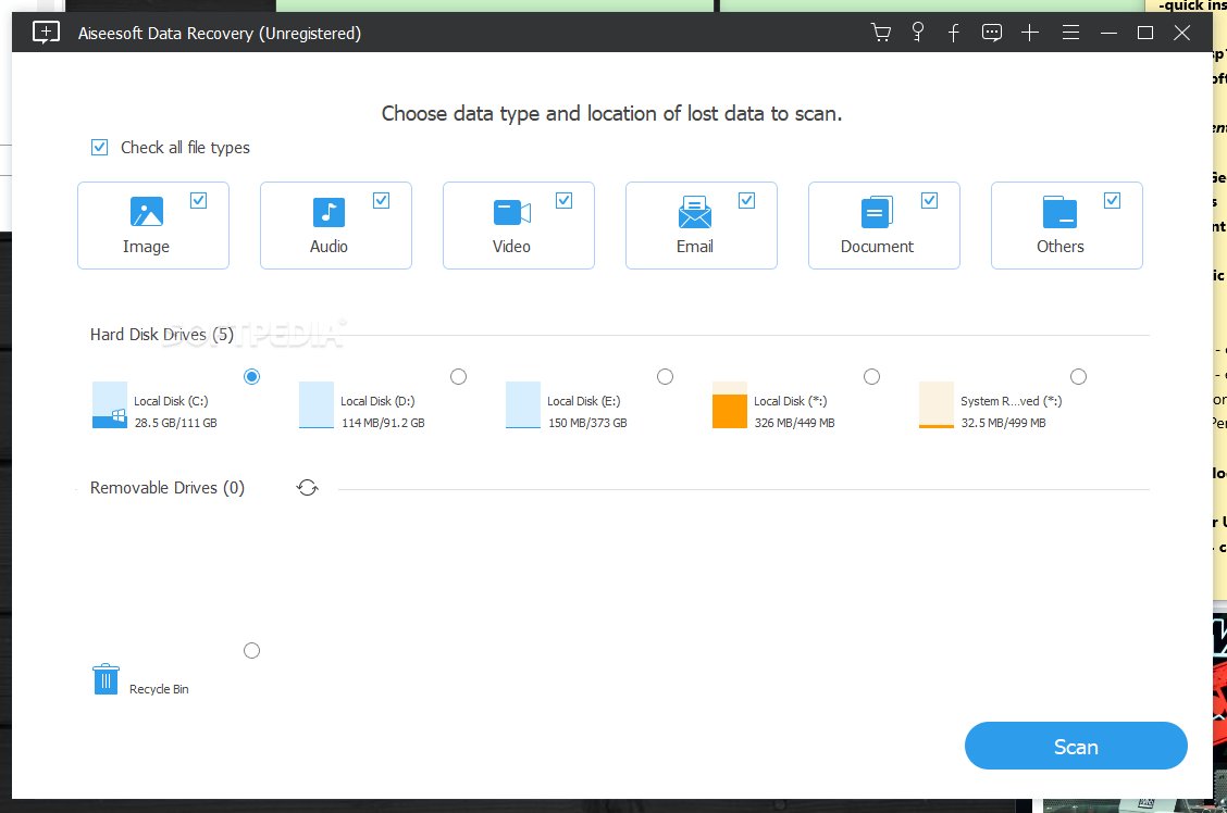 تفعيل مجاني وقانوني لبرنامج Aiseesoft Data Recovery