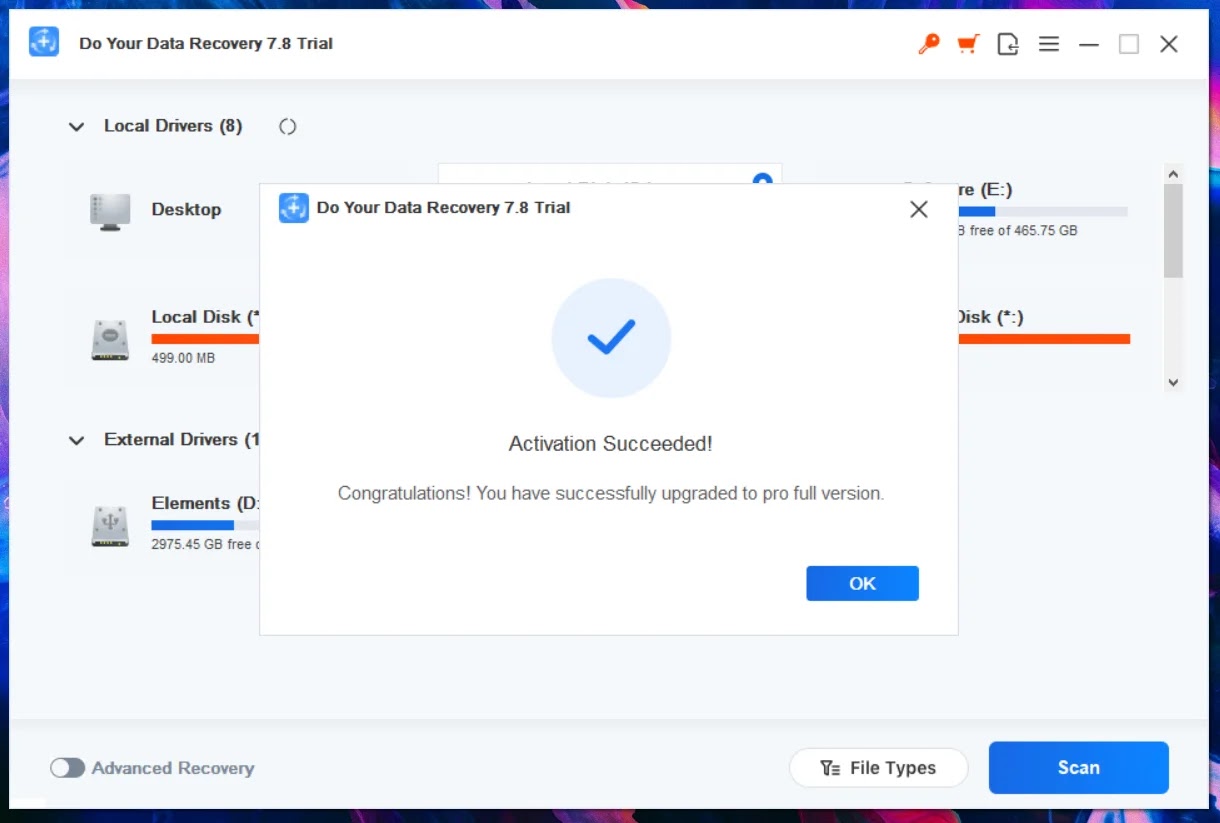 تفعيل مجاني مدى الحياة لبرنامج استرجاع الملفات المحذوفة Do Your Data Recover