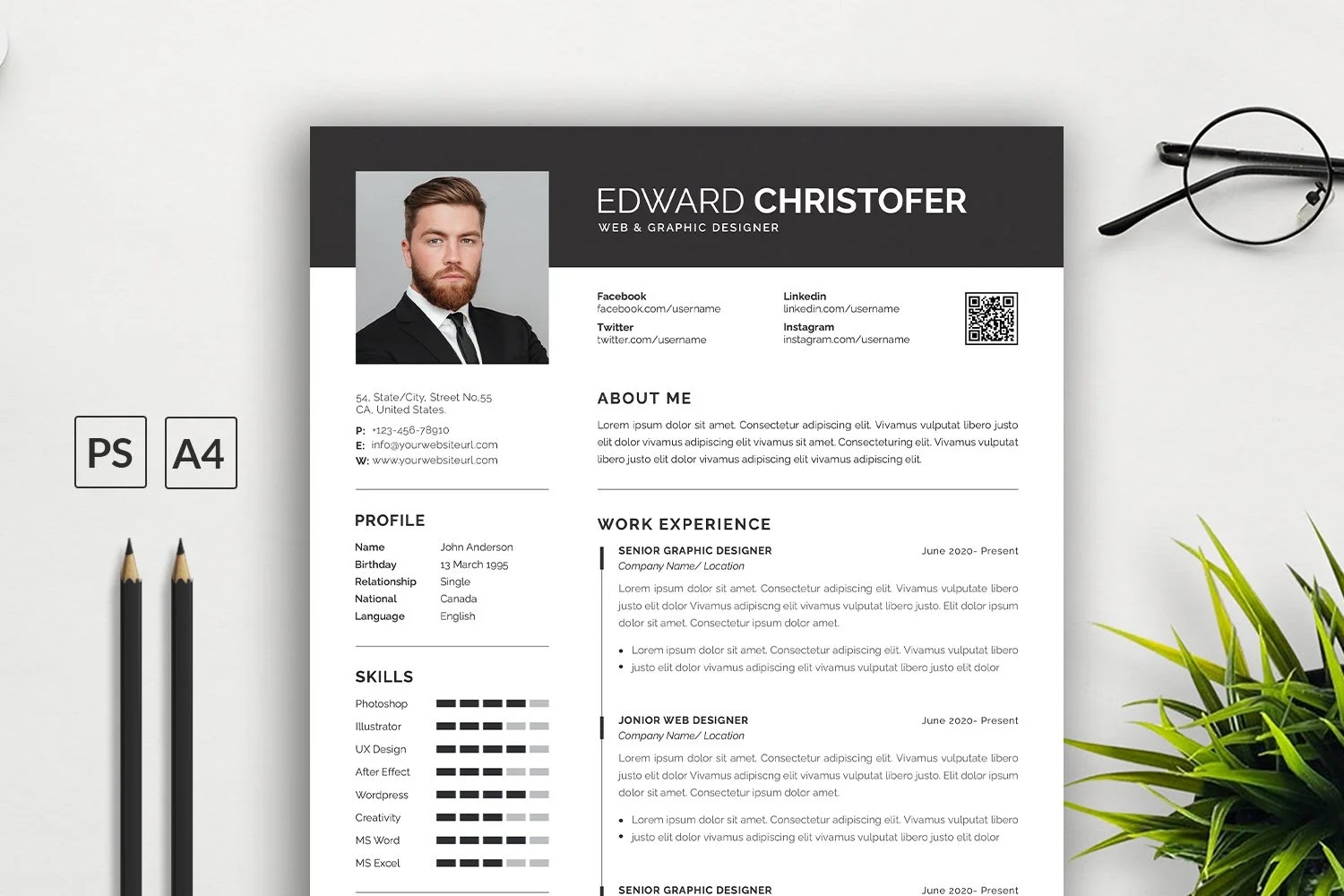 كيف تصنع سيرة ذاتية احترافية وبسهولة عبر Resume io كيف تصنع سيرة ذاتية احترافية وبسهولة عبر Resume io