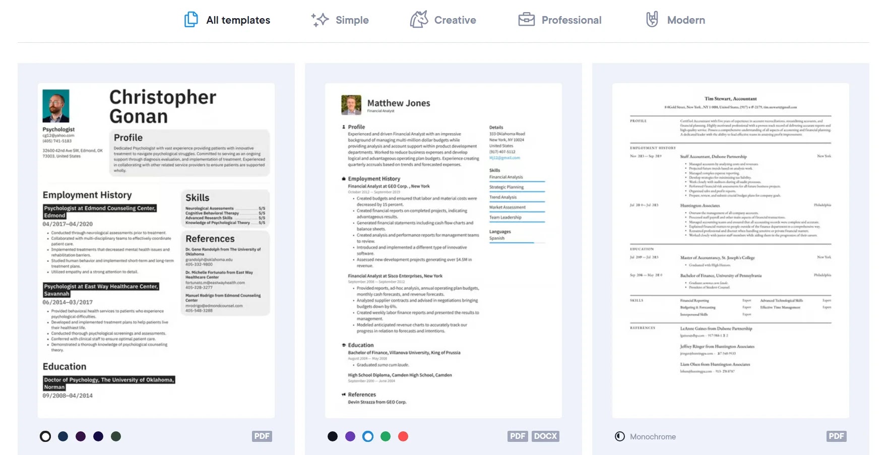 كيف تصنع سيرة ذاتية احترافية وبسهولة عبر Resume io كيف تصنع سيرة ذاتية احترافية وبسهولة عبر Resume io