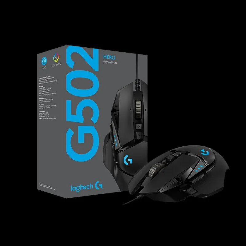 Logitech G502hero Master Wired Gaming Mouse 502 Esports Machinery Eat Chicken Macro CS Programming Peripheral.jpg