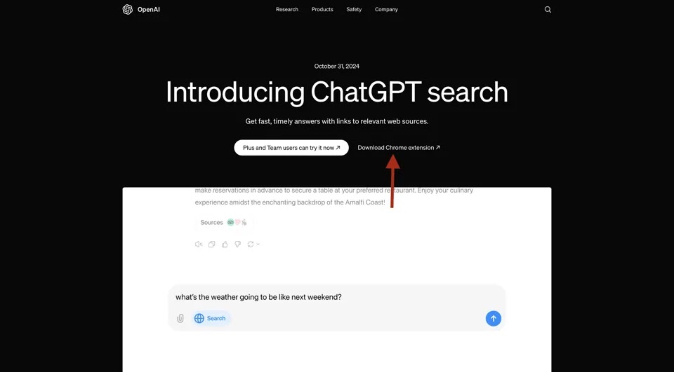 كيف تستخدم ChatGPT كمحرك بحث افتراضي بدل جوجل